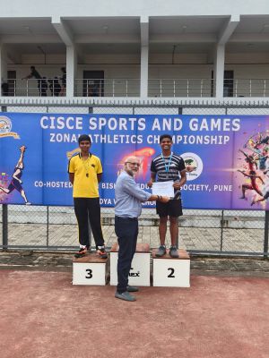 Javelin Throw : Arush Londhe (Silver Medal)
Javelin Throw : Hitanshu Patil(Bronze Medal)